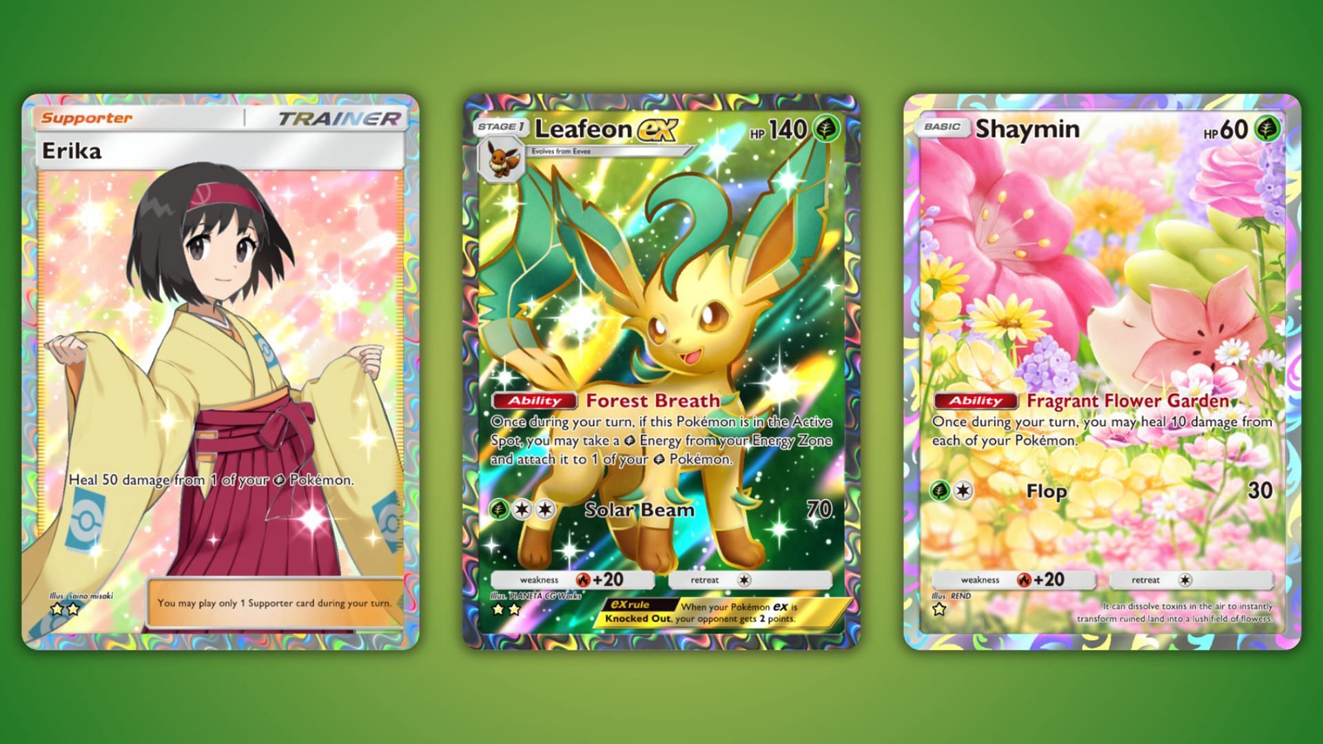 Best support cards for this deck (Image via The Pokemon Company)